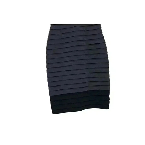 Joseph Ribkoff Dress Size 8 Ruffle Layered Stretch Career Party Cocktail Formal - Picture 4 of 12